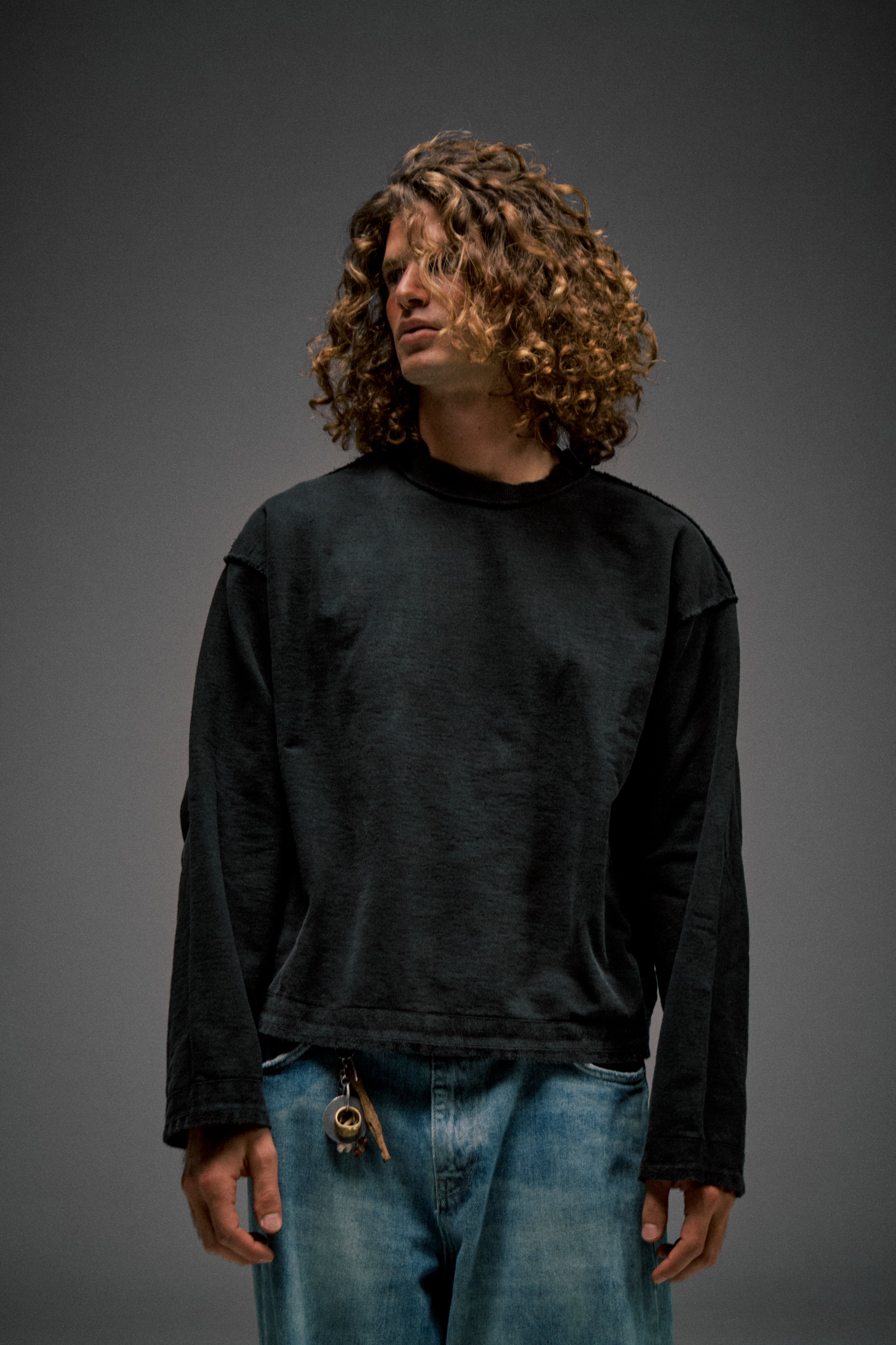 DOUBLE FACE CREWNECK