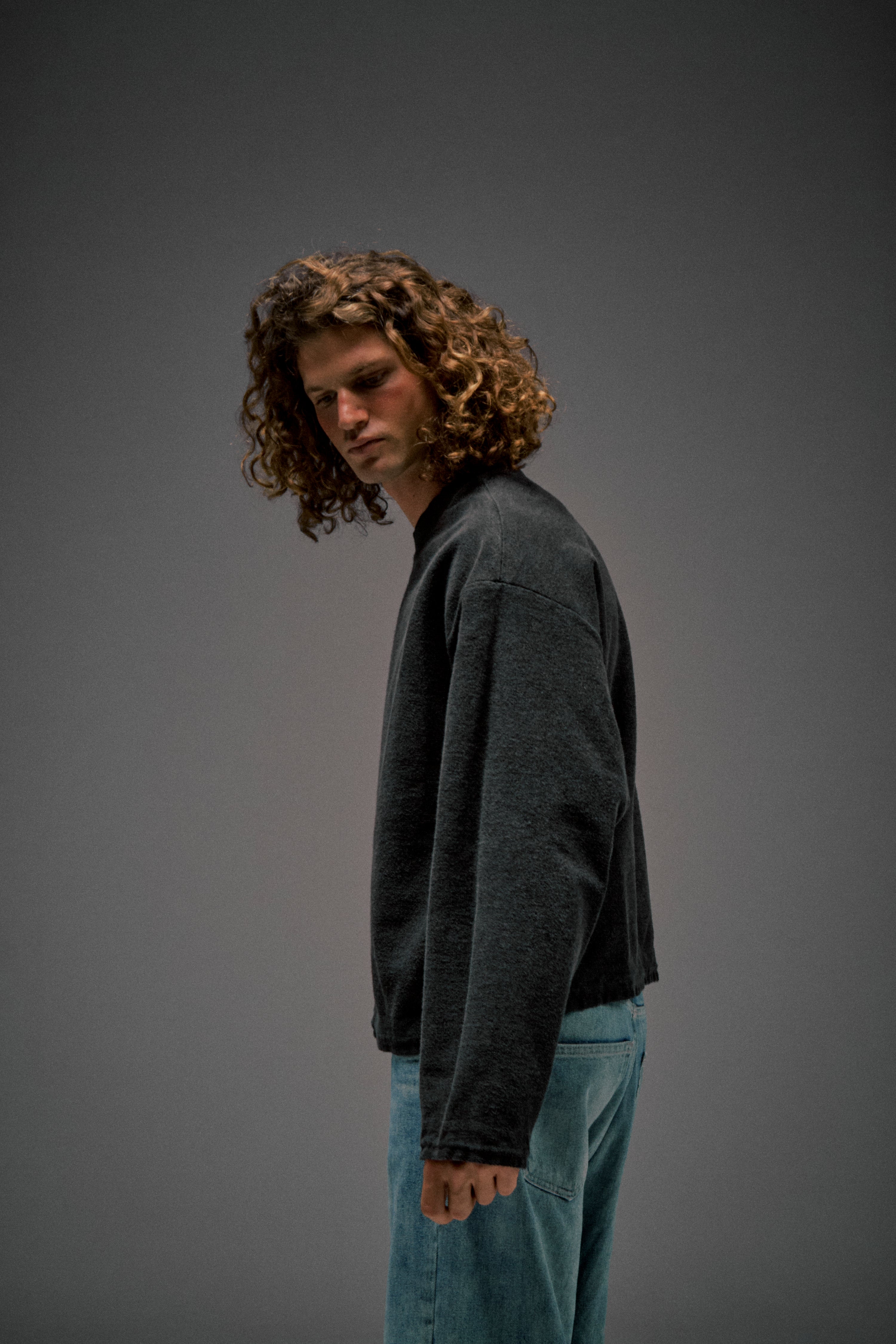 DOUBLE FACE CREWNECK